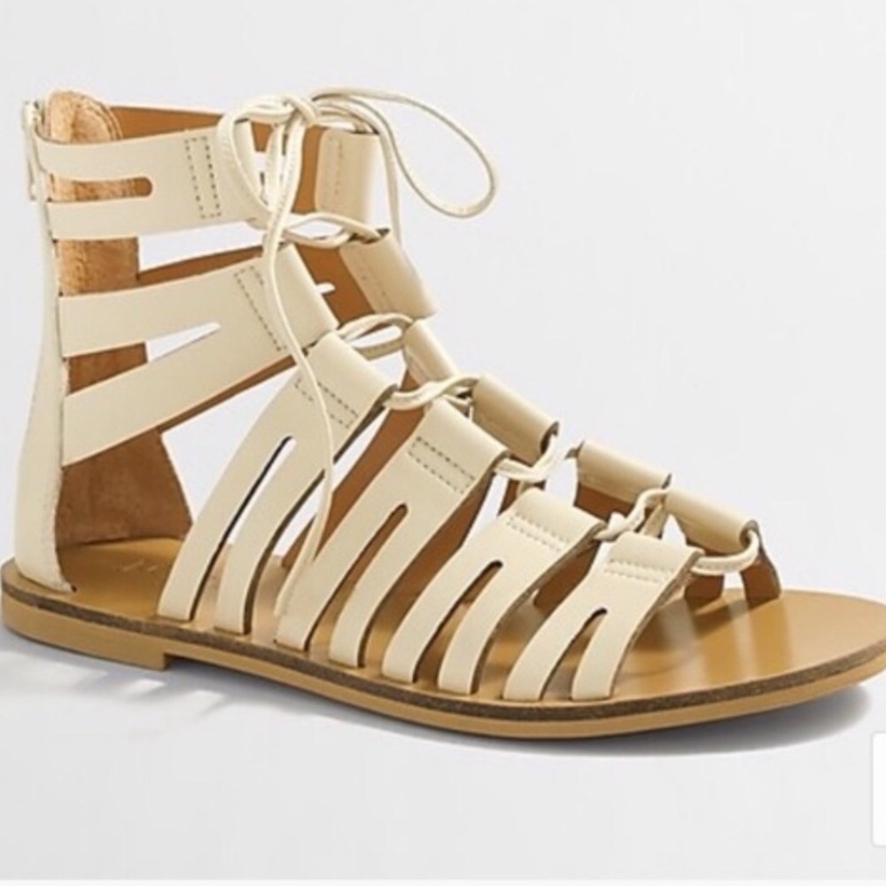 JCREW GLADIATOR SANDALS SZ 6.5